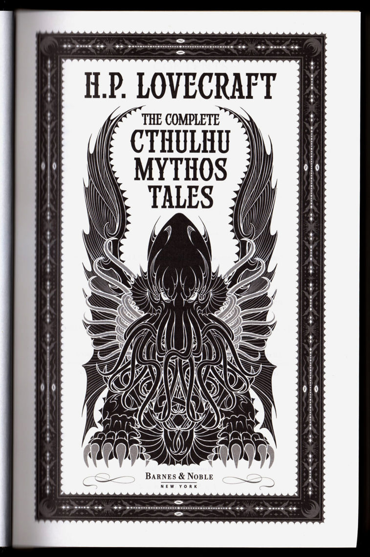H.P. Lovecraft Complete Cthulhu Mythos Tales – Bonded Leather Collector's Edition, Sealed