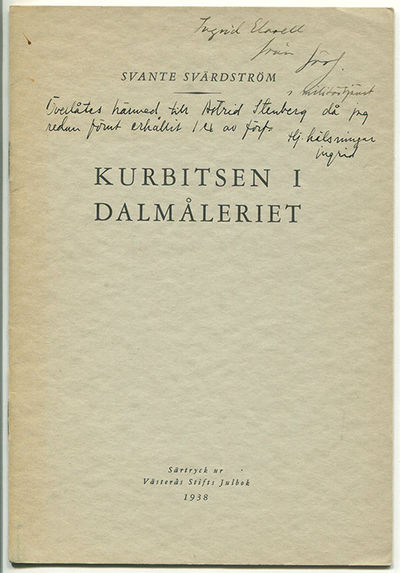 Kurbitsen i dalmåleriet. Särtryck ur Västerås…