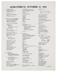 MORATORIUM: OCTOBER 15, 1969