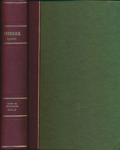 Enebakk bygdebok. Bind III. Gards - og…