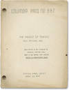 The Prince of Thieves (Original screenplay for the 1948 film)