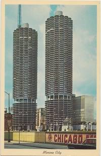 Marina City, Chicago, Illinois 1960s unused Postcard