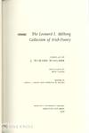 View Image 3 of 3 for LEONARD L. MILBERG COLLECTION OF IRISH POETRY. COMPILED BY HOWARD WOOLMER Inventory #52805