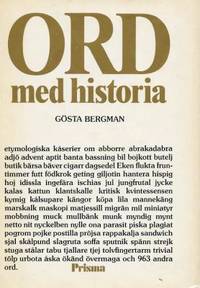Ord med historia.