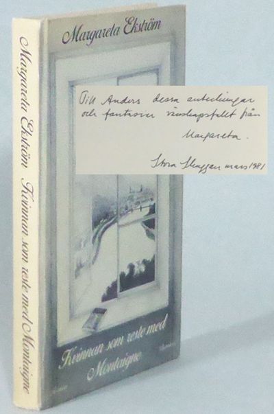 Kvinnan som reste med Montaigne. Roman.