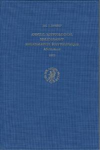 Annual Egyptological Bibliography/Bibliographie Egytologique Annuelle 1972