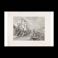 Arrival of King Willem I in Scheveningen, 1813, Photo Rag Bright White, Premium Quality, A4