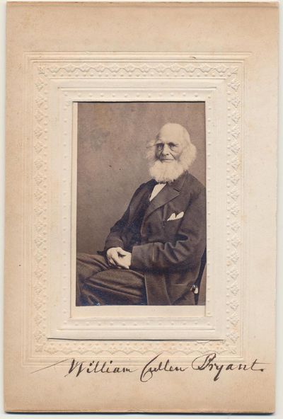 A William Cullen Bryant Signed Image