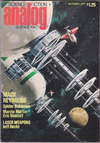 Analog Science Fiction / Science Fact, October 1977 (Volume 97, Number 10) by Ben Bova; Mack Reynolds; Keith Laumer; Spider Robinson; Eric Vinicoff; Marcia Martin; Jeff Hecht; P. J. Nahin - Paperback - October 1977 - from Books of the World (SKU: RWARE0000002101)