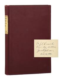 Southern Fiction Prior to 1860: An Attempt at a First-Hand Bibliography [Signed & Inscribed]