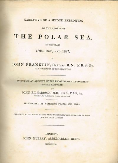 Narrative of a Second Expedition to the Shores of…