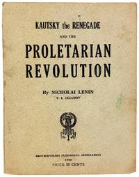 The Proletarian Revolution and Kautsky the Renegade