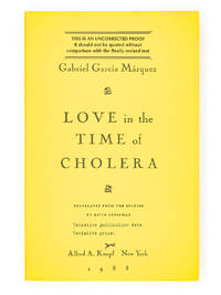 image of Love in the Time of Cholera