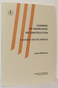 Learning by Knowledge Reconstruction. A Subject…