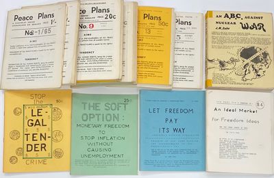 Peace Plans [15 issues, plus seven smaller pamphlets]