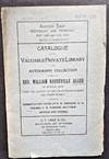 Catalogue of the Valuable Private Librry and Autograph Collectdion