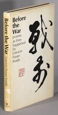 Before the war: poems as they happened