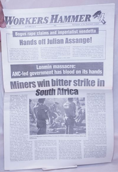 Workers Hammer: Newspaper of the Spartacist League[Britain] 2012, Summer, No. 220