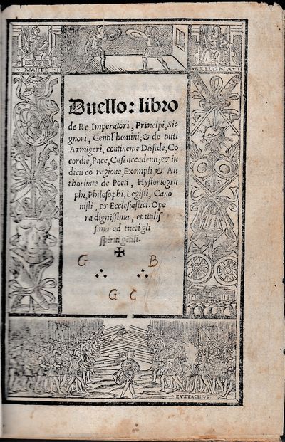 Duello, libro de Re ....