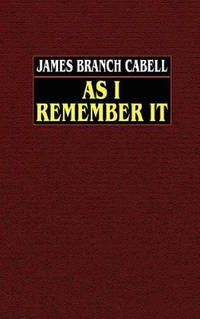 As I Remember it