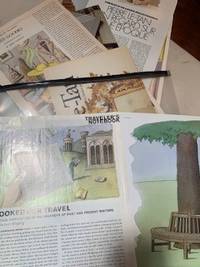 Archive of printed materials relating to Pierre Le Tan