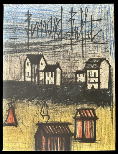 Bernard Buffet Lithographs 1952-1966. Deluxe edition with 2 signed lithographs.