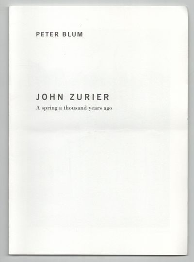 John Zurier: A spring a thousand years ago