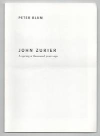 John Zurier: A spring a thousand years ago