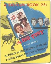 The Red Pony: Original Poster for the Bantam Books Paperback Movie Tie-In Edition