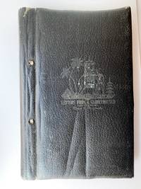 1925-1926 Letters from a Globetrotter, Volume 1, Written for Members of the Round-The-World...