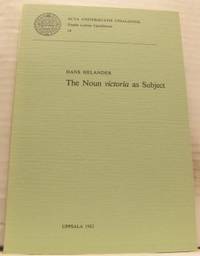 The Noun victoria as Subject.