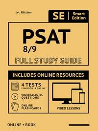 Psat 8/9: Complete Subject Review With 4 Full Practice Tests Book + Online, Plus Online Flashcards