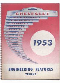 cover of 1953 Chevrolet Engineering Features Trucks, Detroit( Published 1952 for 1953 ) ( General Motors Corporation / GMC / GM )