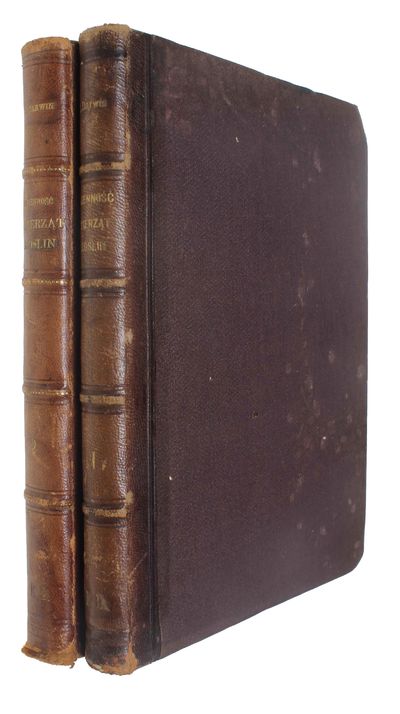 Zmiennosc zwierzat i roslin w stanie kultury [i.e. "The Variation of Animals and Plants under Domestication", translated by Jozef Nusbaum]. 2 vols. - [RARE FIRST POLISH TRANSLATION OF DARWIN'S 'THE VARIATION OF ANIMALS AND PLANTS UNDER DOMESTICATION'] (photo 2)
