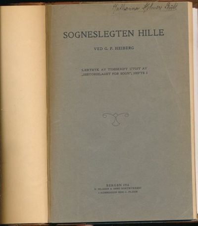 Sogneslegten Hille