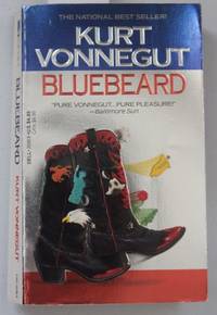 Bluebeard -  glossy metallic blue, silver & red on front.