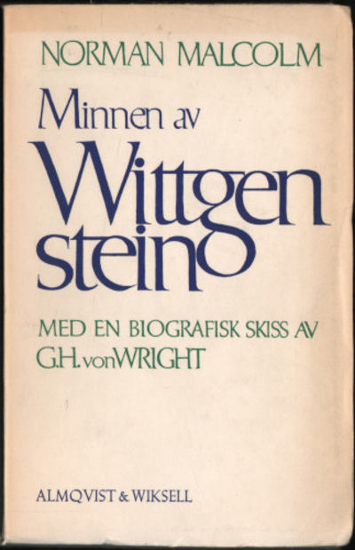 MINNEN AV WITTGENSTEIN.