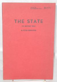 image of The state; its historic role. Introduction by George Woodcock