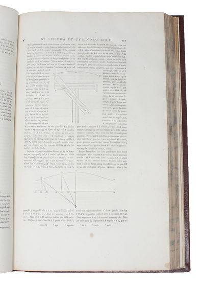 Archimedous ta sozomena meta ton Eutokiou Askaloniton hypomnematon (Greek). Archimedis quae supersunt Omnia cum Eutocii Ascalonitae Commentariis. Ex Josephi Torelli, Veronensis, cum nova Versione Latina. Accedunt Lextiones variantes ex Codd. Mediceo e... (photo 2)