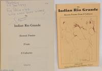 The Indian Rio Grande; recent poems from 3 cultures
