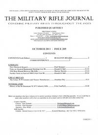 Browse recent arrivals in Military Rifle Journal from Sagebrush Valley ...