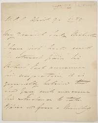 image of Autograph Letter Signed to Anne, (widow of Admiral Sir Richard Hussey Bickerton, (Sir Edmund, 1790-1858, Admiral and Diplomat, from 1856 1st Baron)