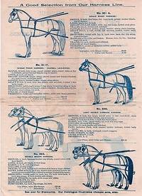 HORSE CARRIAGE, SADDLE &amp; HARNESS TRADE LITERATURE by Columbus Carriage Company - 1896