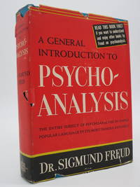 A GENERAL INTRODUCTION TO PSYCHOANALYSIS  (Provenance: Michigan Senator  Jack Faxon)