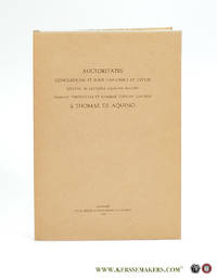 Auctoritates Conciliorum et Iuris Canonici et Civilis citatae in Editione Leonina Maiori Summae...