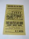 Good News for the People. New Goods, New Prices, and Lower than Ever Before Sold in Jacksonville [New York]..... Fancy and Staple Dry Goods, Ladies'Dress Goods...