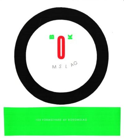 Bokomslag. Katalog över 105 formgivare.
