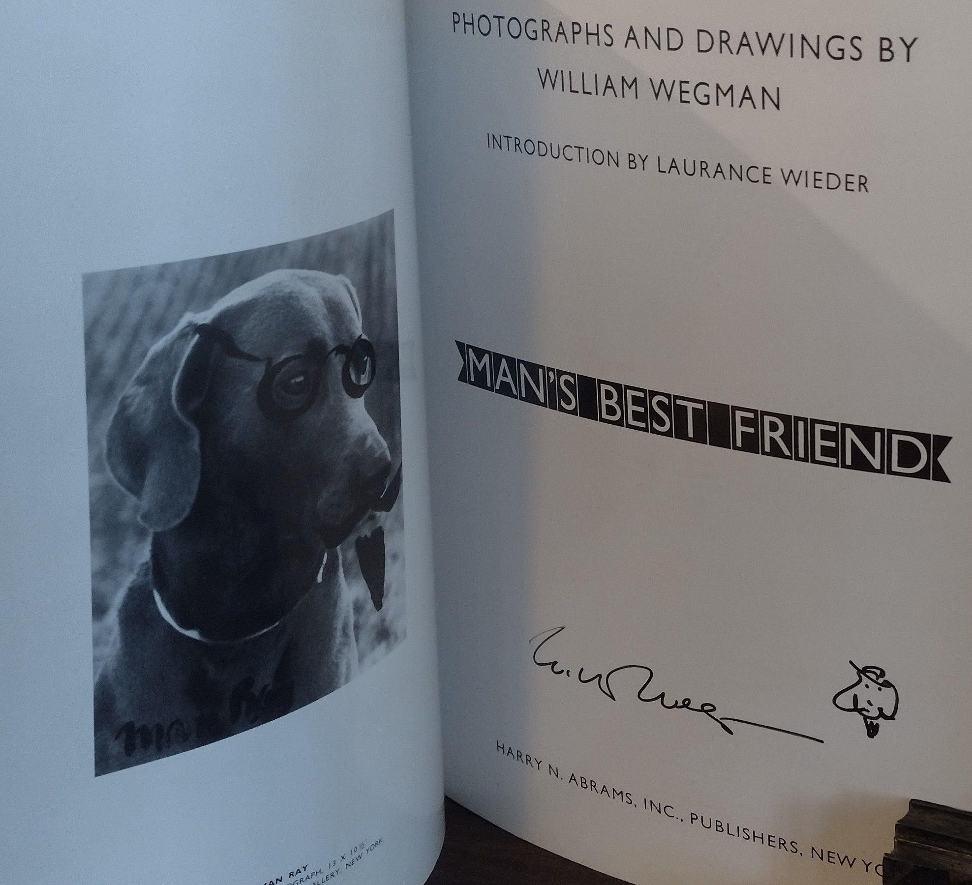 MAN'S BEST FRIEND WILLIAM WEGMAN 洋書　写真集 Man's Best Friend: Photographs by William Wegman | William