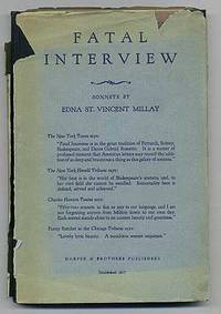 Fatal Inverview by Edna St. Vincent MILLAY - Hardcover - 1931 - from Between the Covers- Rare Books, Inc. ABAA (SKU: 109094)