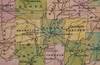 View Image 3 of 3 for THE TRAVELLERS POCKET MAP OF INDIANA WITH ITS ROADS & DISTANCES. Inventory #005756